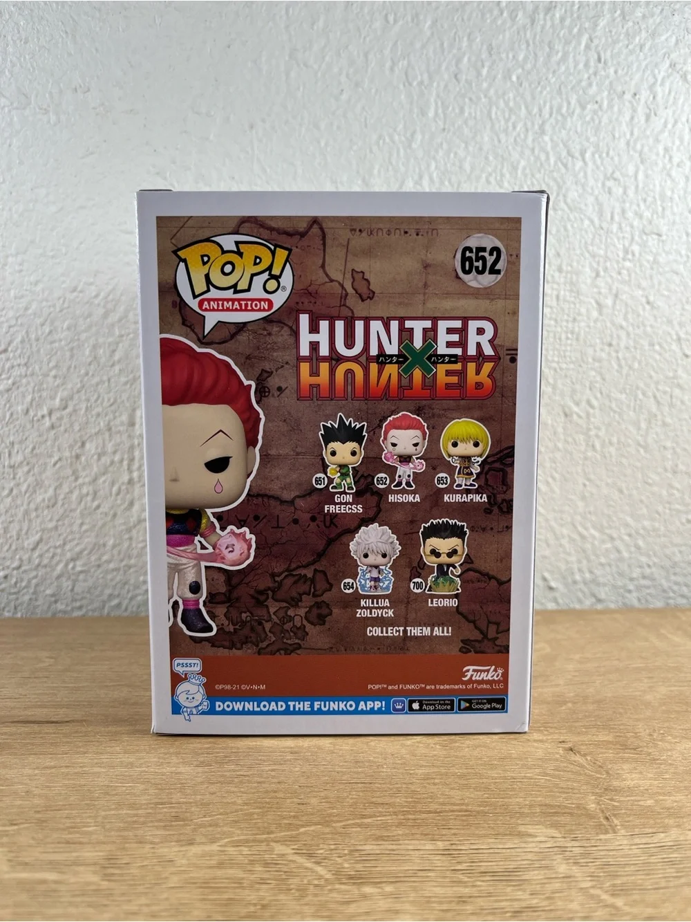 Hisoka Diamond Funko Pop #652 Hot Topic Hunter X Hunter Anime Vaulted NOT MINT